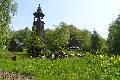 Pstrna - skansen - To chyba 'centrum' skansenu, bo dzwonnice stawiano zazwyczaj przy skrzyowaniu gwnych drg...