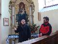 Laswka - koci - Ojciec Rajmund opowiada o historii wityni w Laswce...