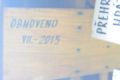 Vlkovice - Dzwonniczka (dzwon ukryty w daszku drogowskazu a zarazem tablicy informacyjnej)