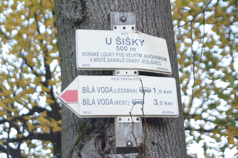U iky - szlakowskaz