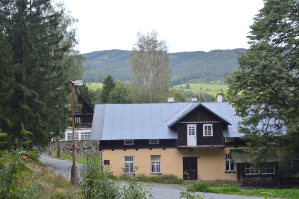 Panorama - pomnik pocztkw czeskiej turystyki w niemieckich Grach Orlickich