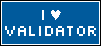 I love Validator